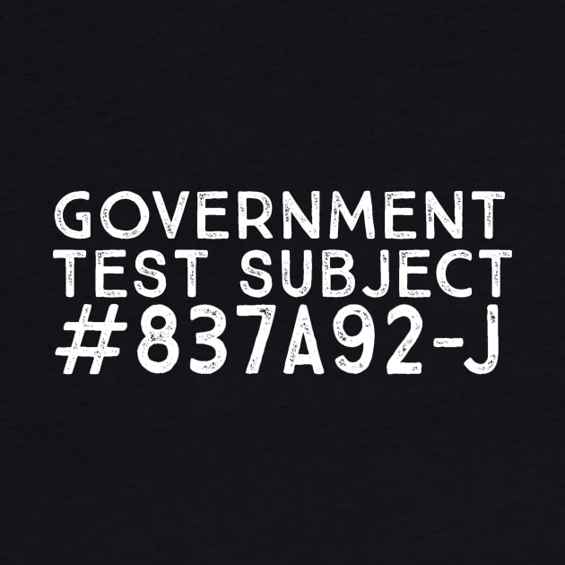 Government Test Subject #837A92-J - Science Experiment by ballhard